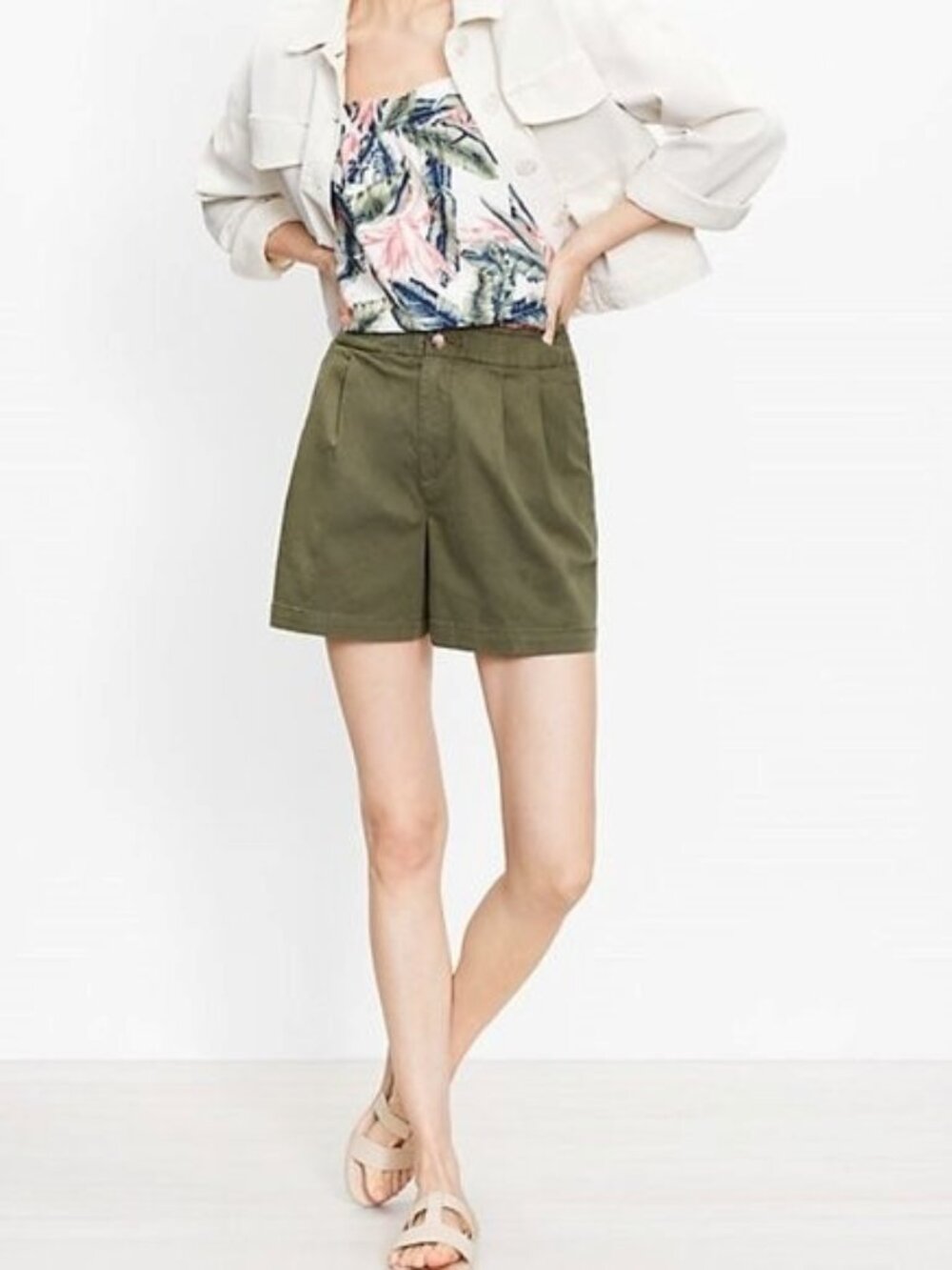 LOFT NWT Pull On Shorts size S